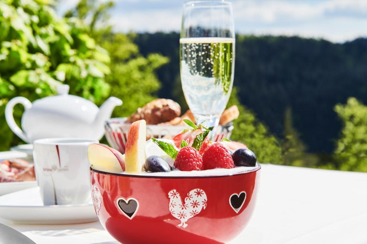 Hotel Kronelamm Im Schwarzwald Bad Teinach-Zavelstein Eksteriør billede